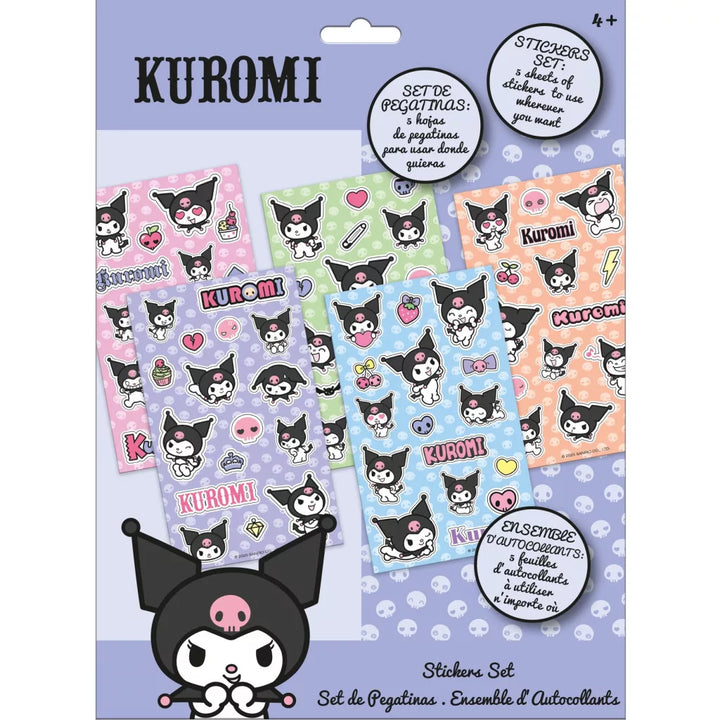 Límmiðar - Kuromi 5 arkir