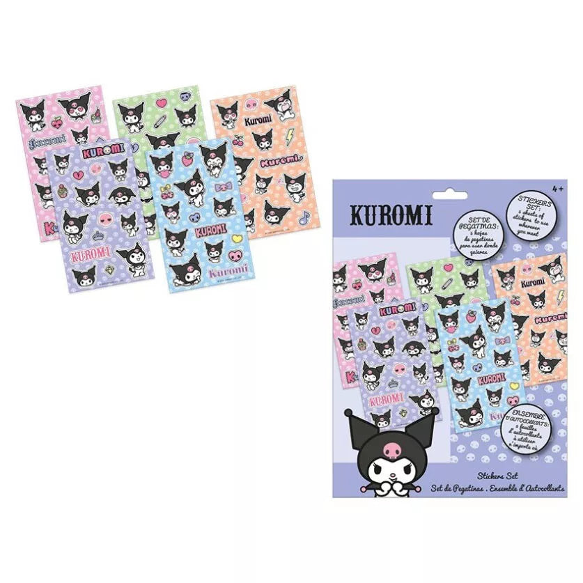 Límmiðar - Kuromi 5 arkir