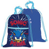 Íþróttapoki - Sonic með aukahólfi - blár
