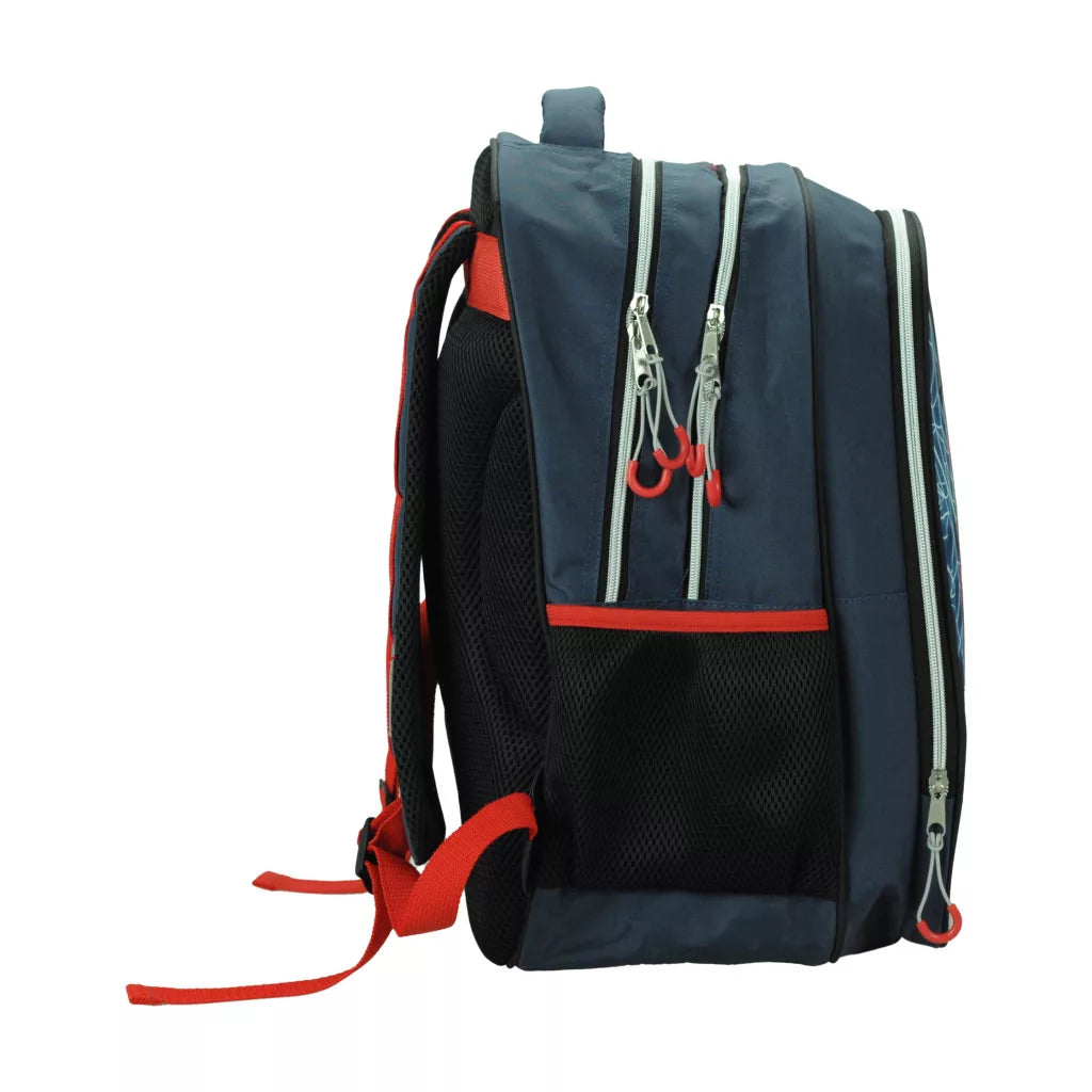 Skólataska Spiderman 42 cm dökkblá