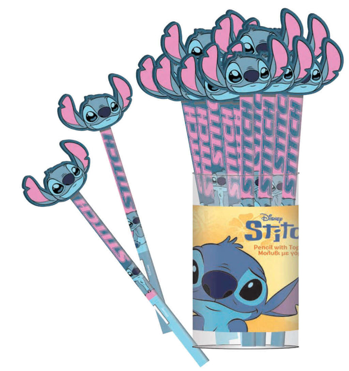 Disney Lilo and Stitch blýantar með strokleðri — 24 stk
