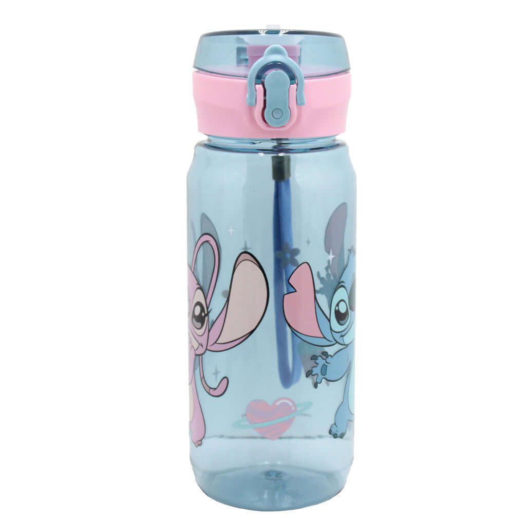 Disney Lilo and Stitch vatnsbrúsi með klemmu 600 ml