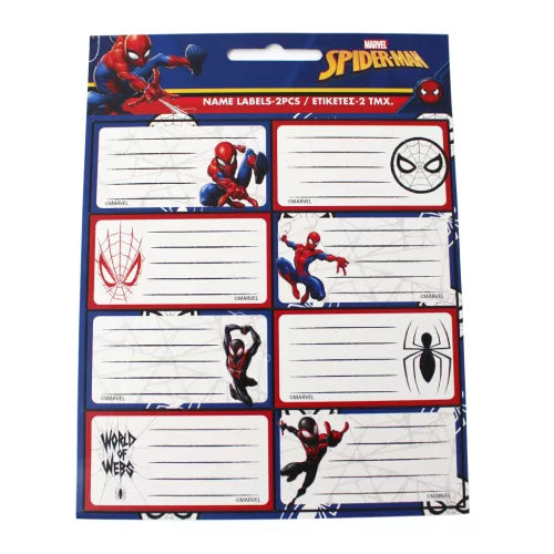 Merkimiðar - Spiderman