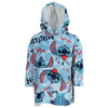 Kósýpeysa Stitch blá 7-12 ára