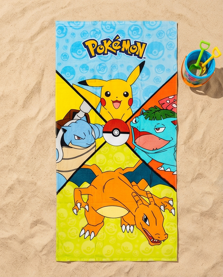 Handklæði Pokemon og félagar