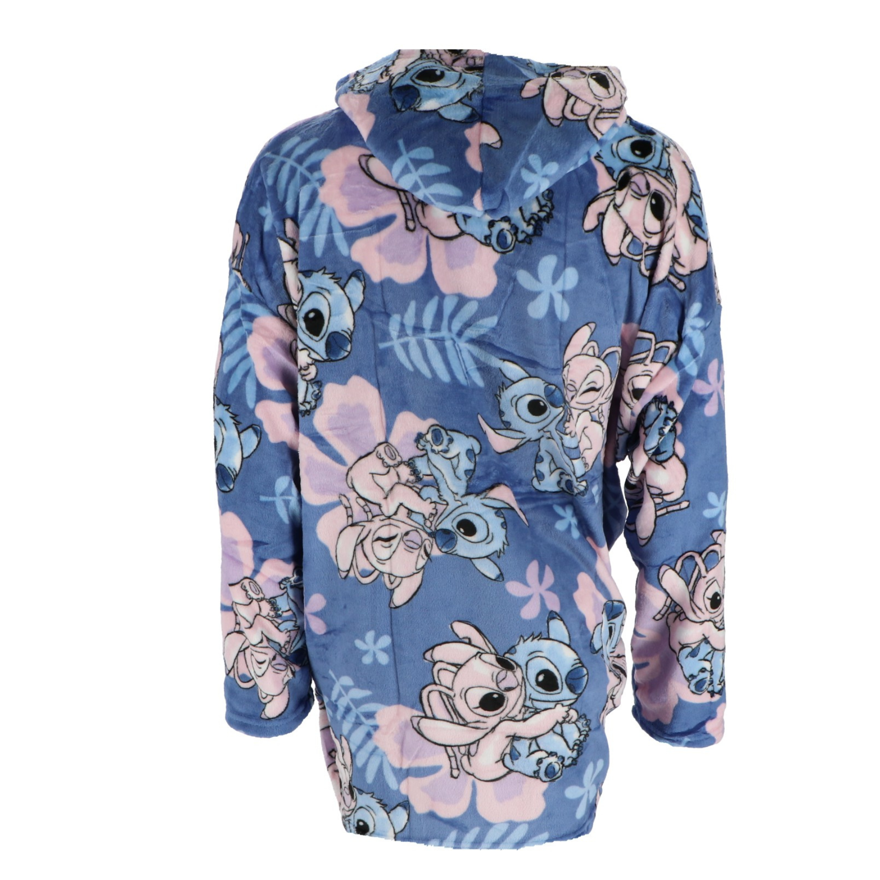 Kósýpeysa Stitch dökk blá 3-6 ára