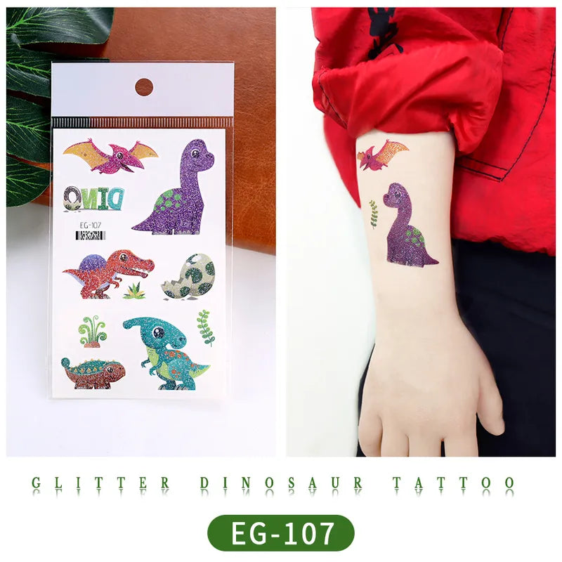 Tatto risaeðlu glimmer 1 spjald