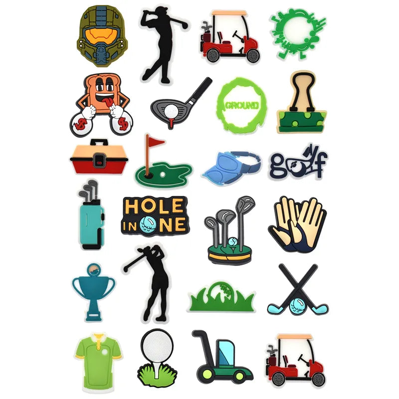 Crocs skraut – Golf sett