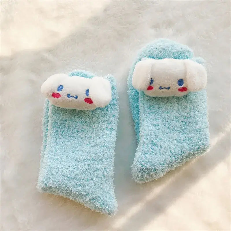 Kósýsokkar - Hello Kitty og vinir - 1 stærð
