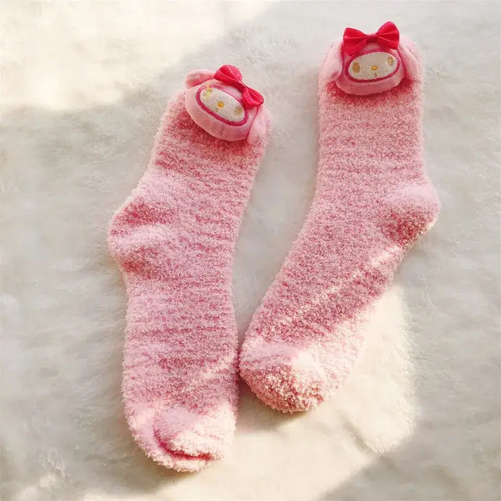 Kósýsokkar - Hello Kitty og vinir - 1 stærð