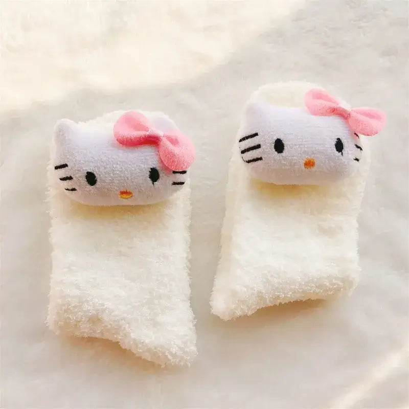 Kósýsokkar - Hello Kitty og vinir - 1 stærð