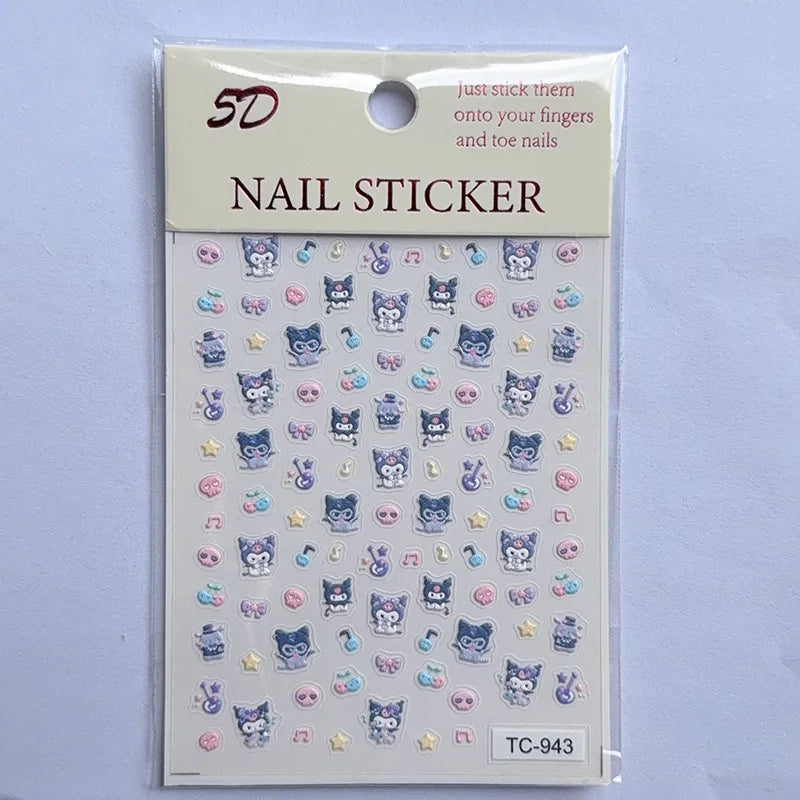 Naglalímmiðar Hallo Kitty og vinir  ofl.