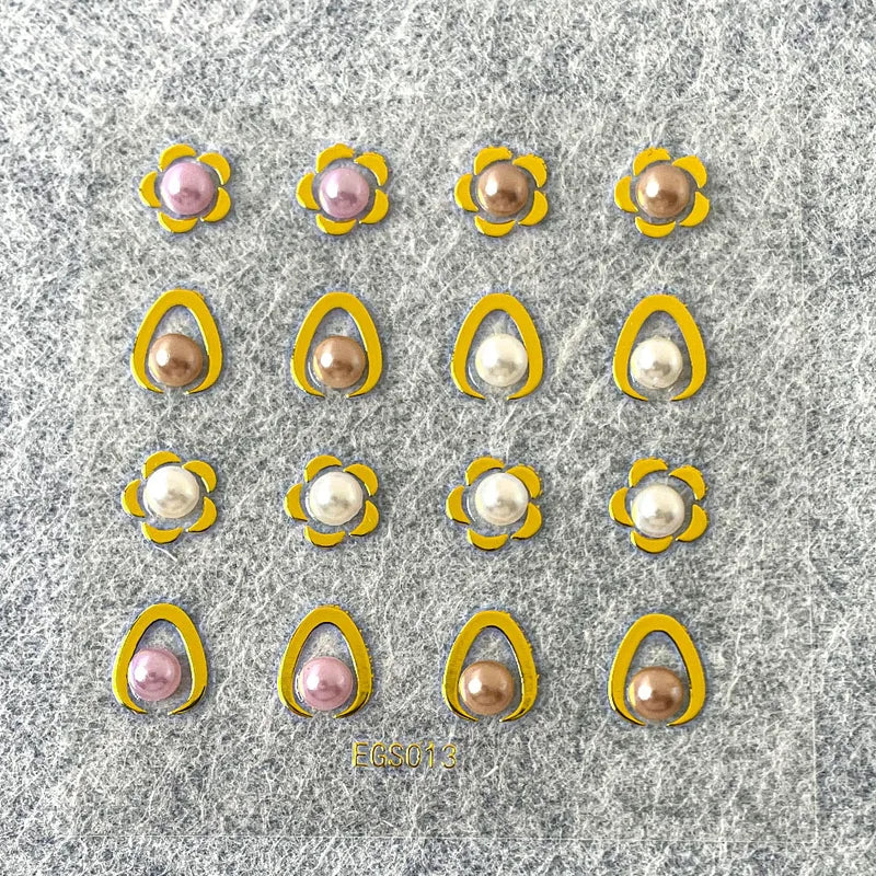 Eyrnalokkar límmiðar - ýmsar gerðir