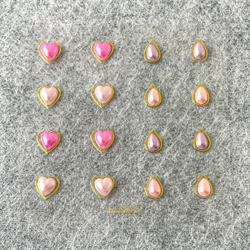 Eyrnalokkar límmiðar - ýmsar gerðir