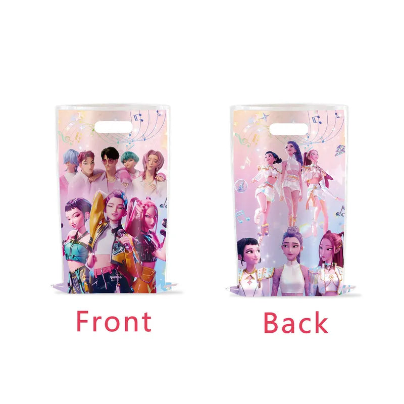 K-Pop Demon Hunter plastpoki – 10 stk.