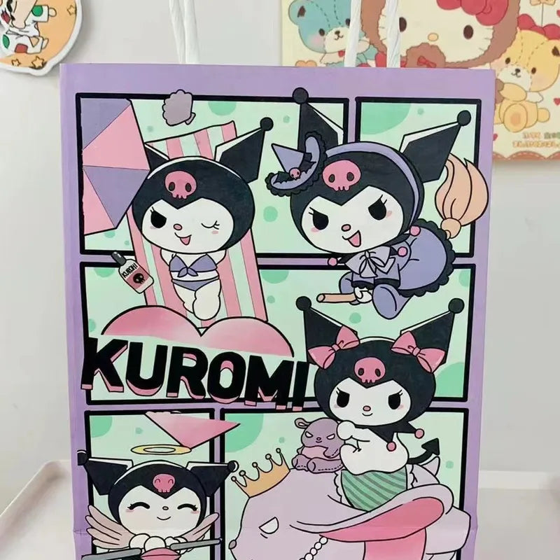 Kuromi gjafapoki – Sanrio kawaii pappírspoki