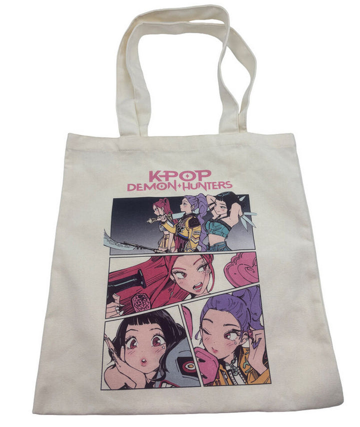 K-pop Demon Hunters Comics innkaupataska 41 cm