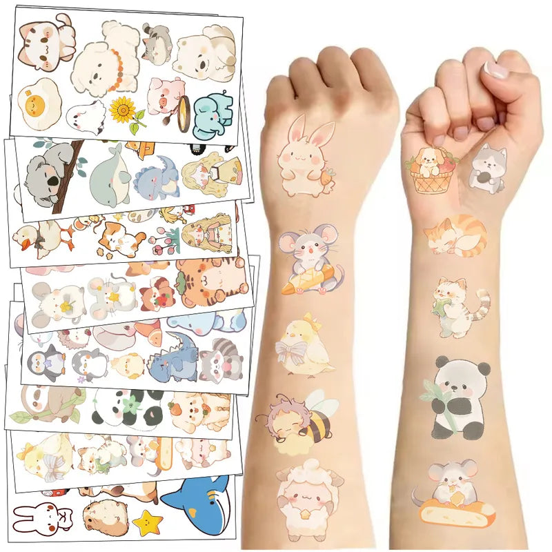 Tatto Ýmis dýr krútleg  5 blöð