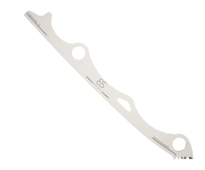 Skiptanlegur stálskauti fyrir Blade Science Dual Cushioning