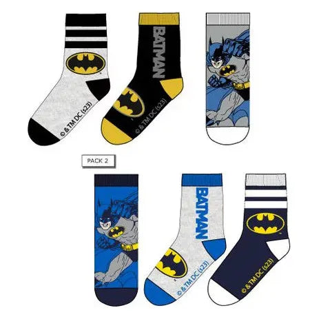 Batman Barnasokkar 3 pör
