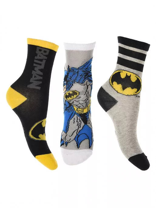 Batman Barnasokkar 3 pör
