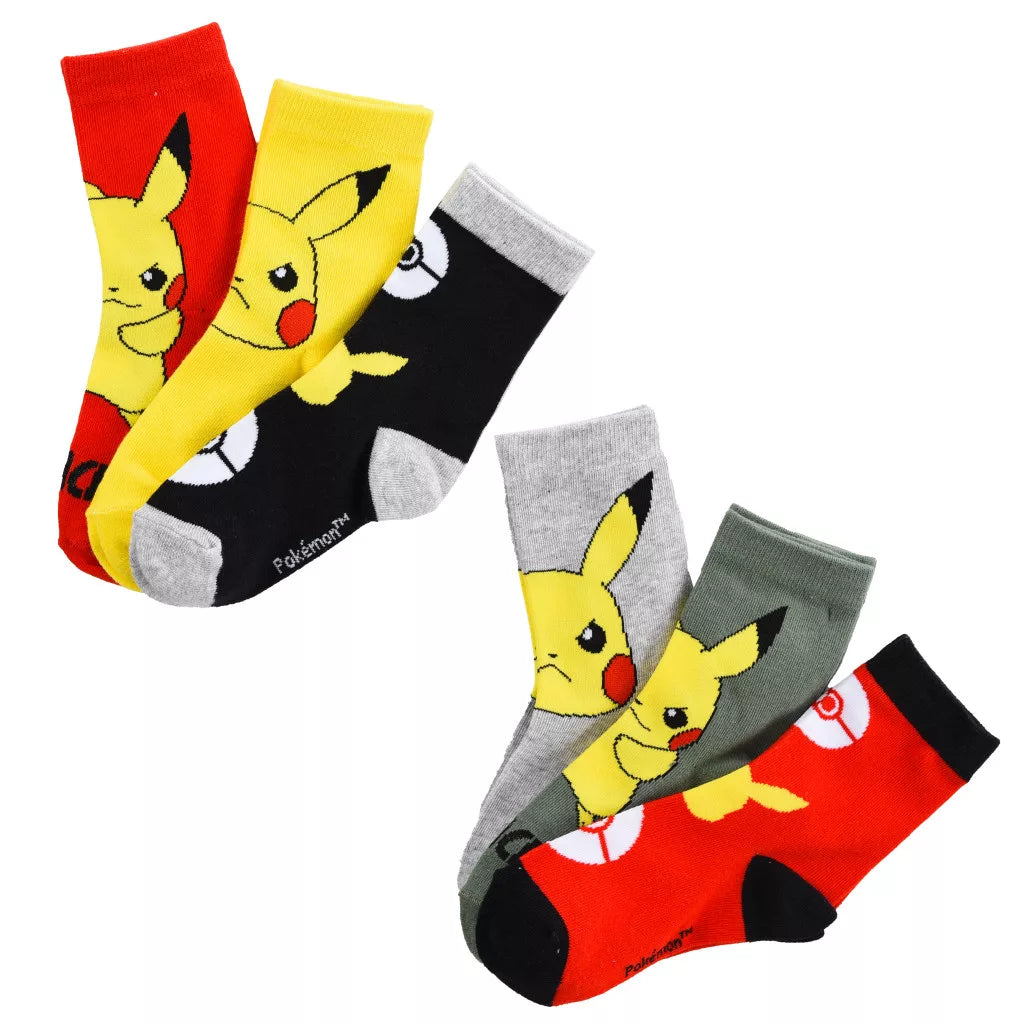 Pokémon Energy Barnasokkar 3 pör