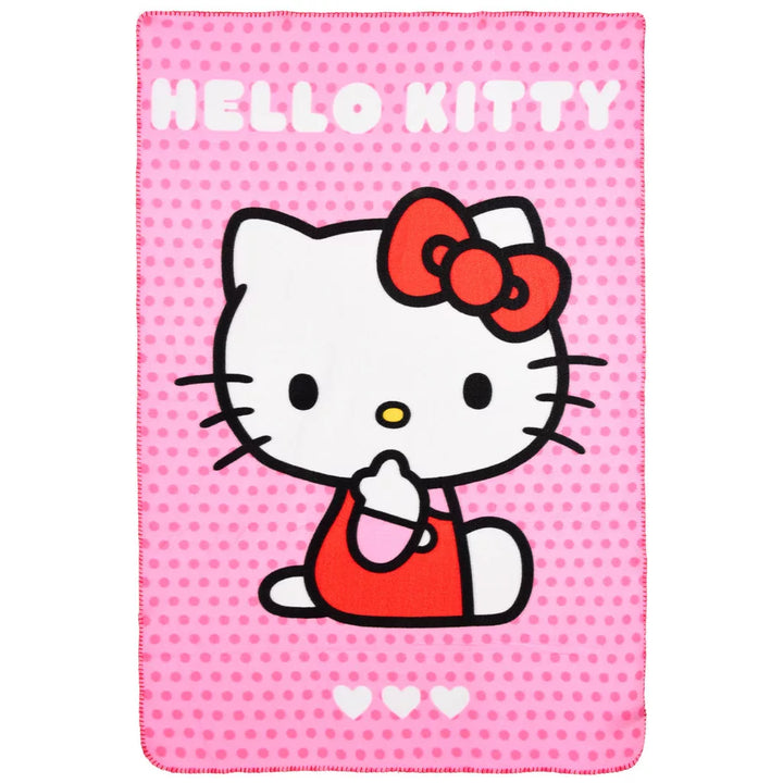 Flísteppi Hello Kitty