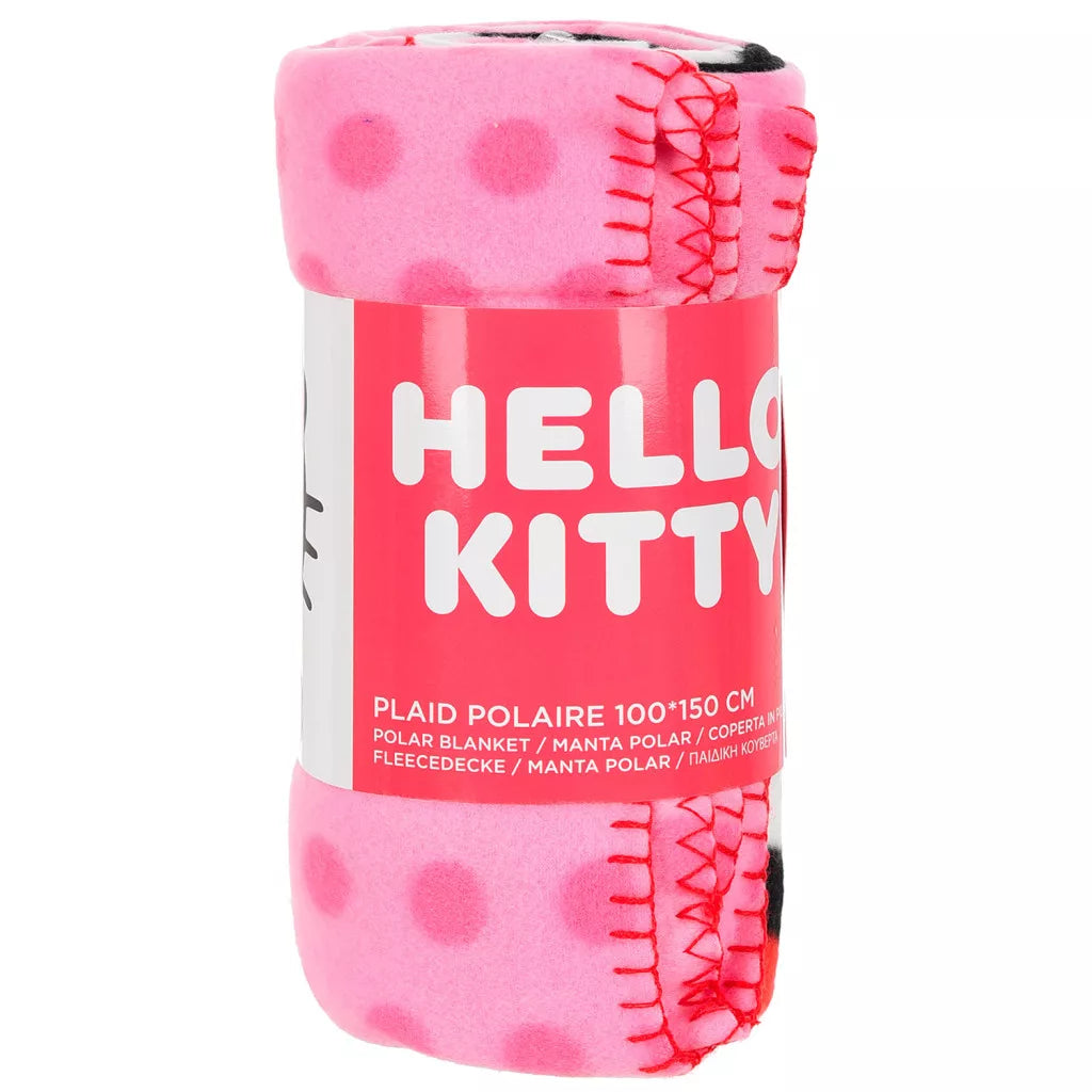 Flísteppi Hello Kitty