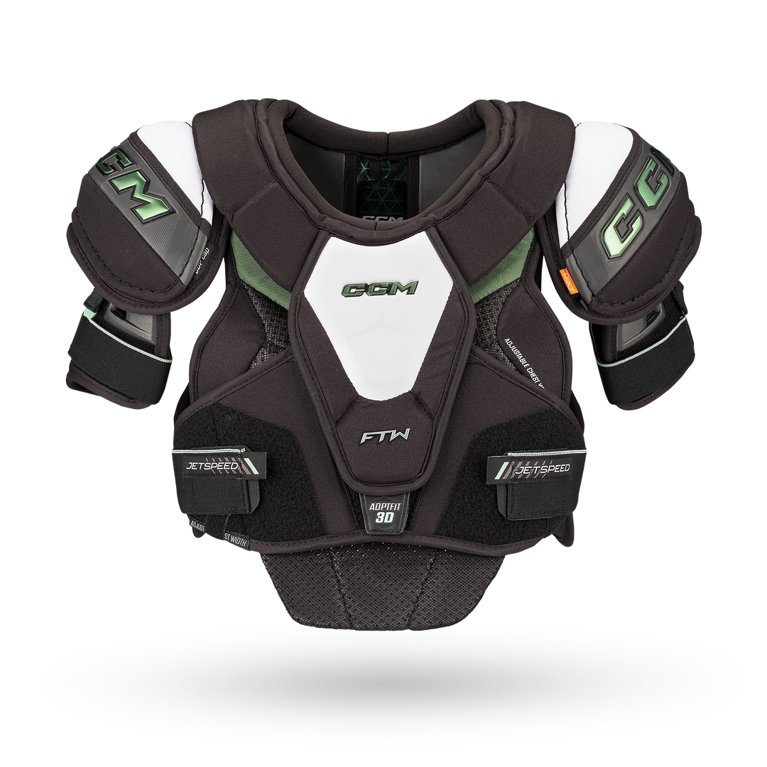 CCM Jetspeed FTW axlarhlífar — Senior — axlarhlífar hokkí