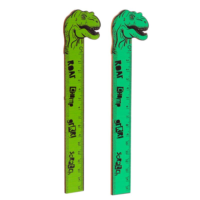 Reglustika risaeðlu 15 cm
