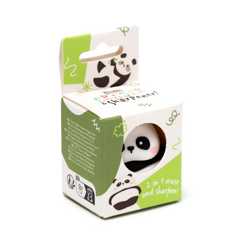 Yddari  og strokleður - Panda