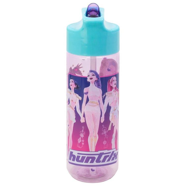 K-pop Demon Hunters Stars Hydro Tritan vatnsbrúsi með strái 540 ml