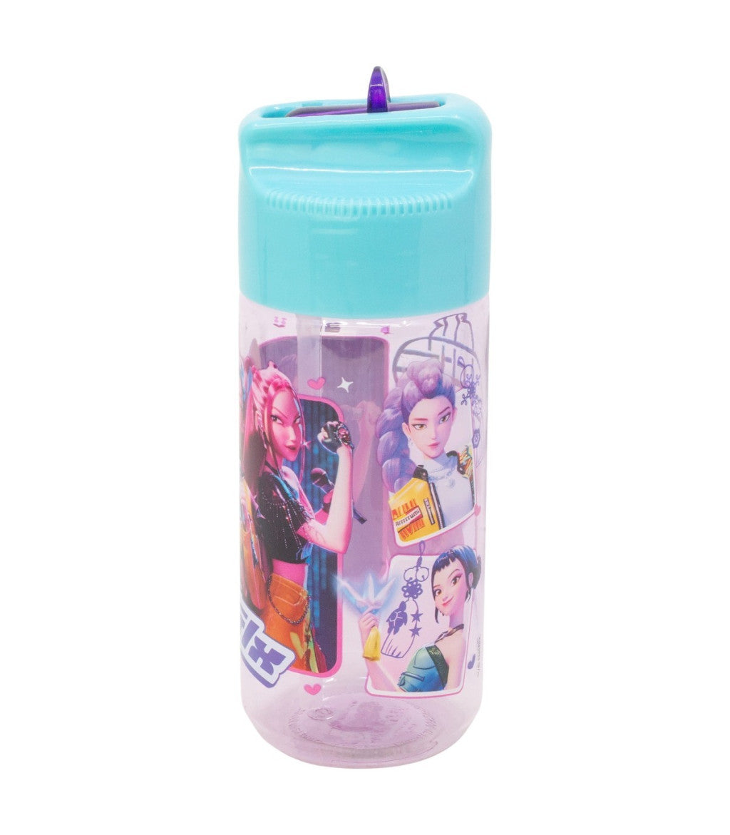 K-pop Demon Hunters Stars Hydro vatnsbrúsi með strái 430 ml