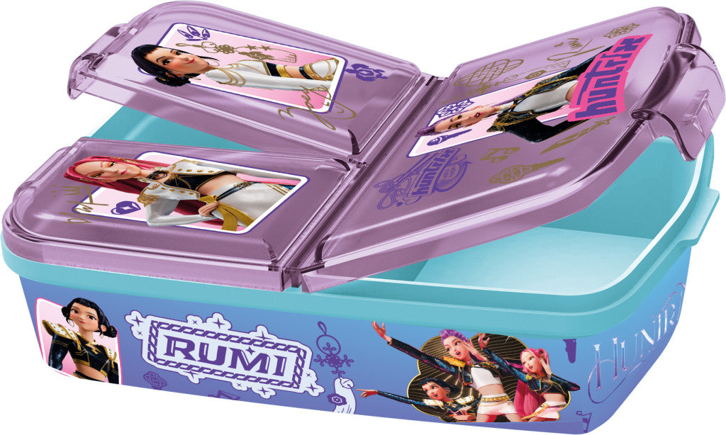 K-pop Demon Hunters Hunter X fjölhólfa nestisbox