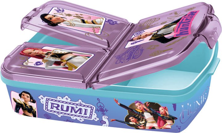 K-pop Demon Hunters Hunter X fjölhólfa nestisbox