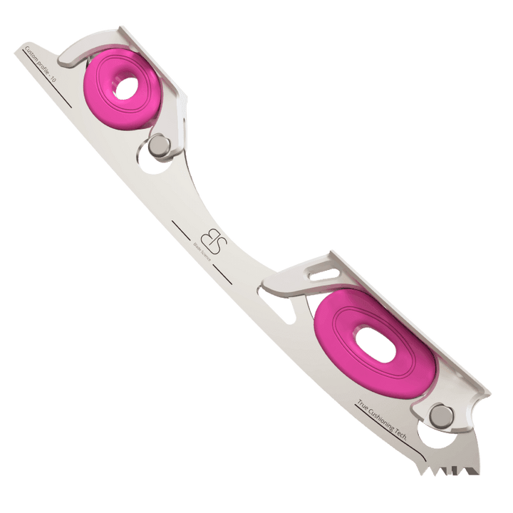 Blade Science Dual Cushioning skautablöð með bleikum dempurum