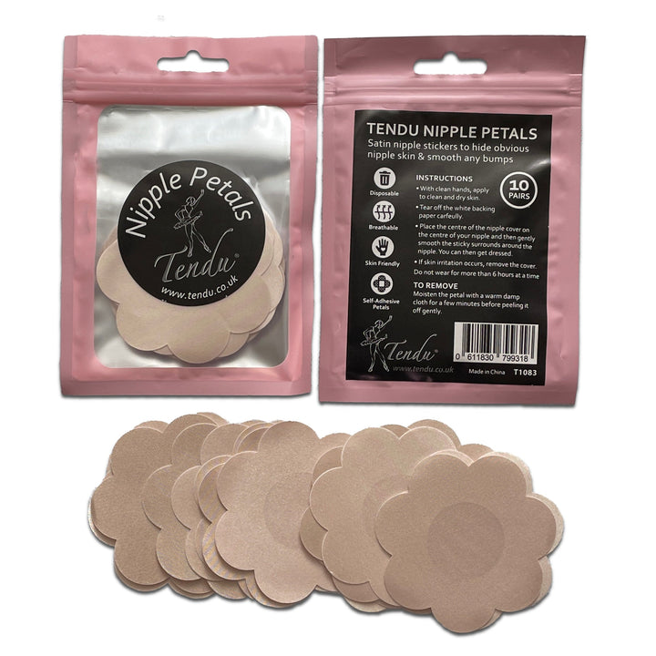 Tendu nipple petals – húðlitaðir blómalímmiðar – mynd 6