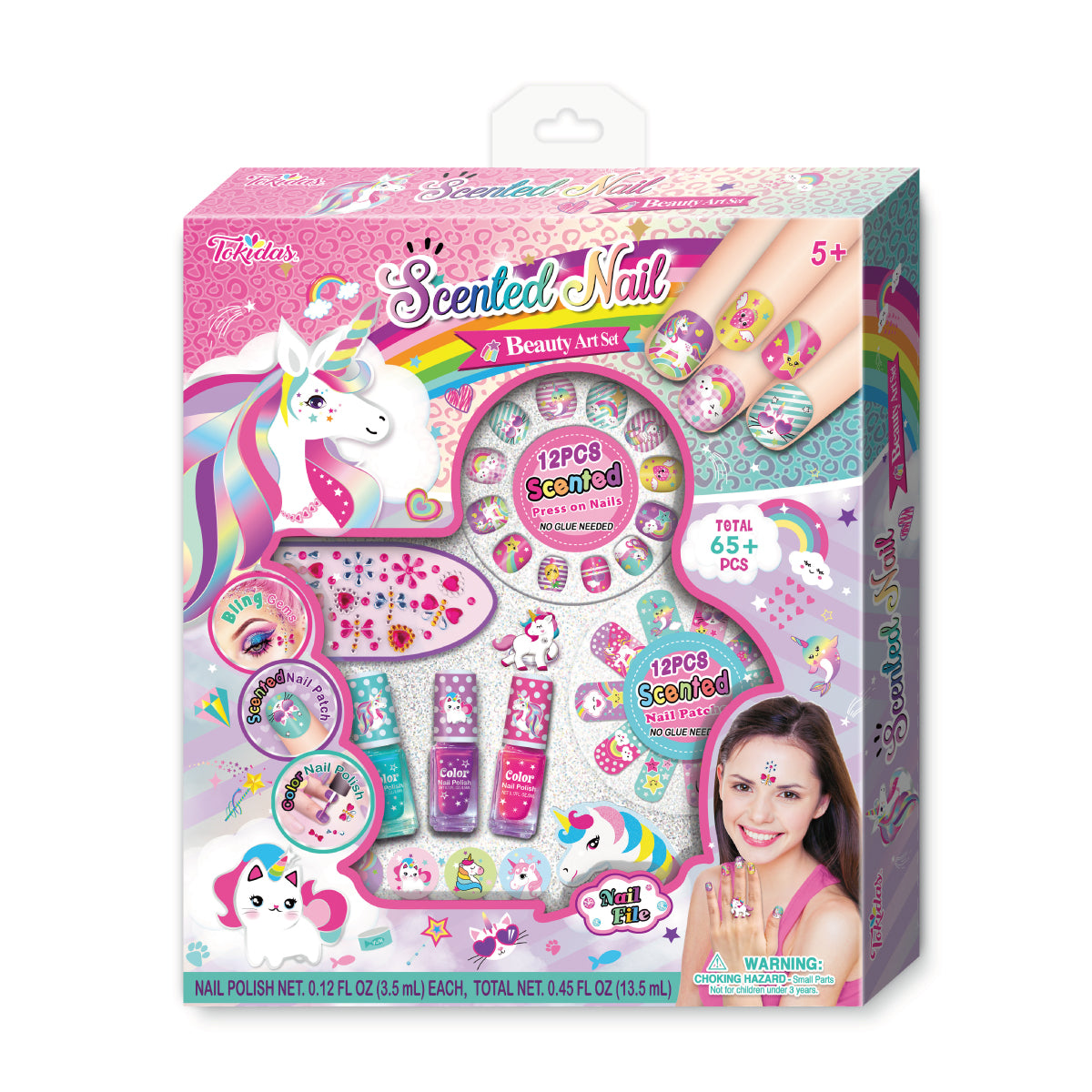 Naglasett - Scented Nail Beauty Art Set