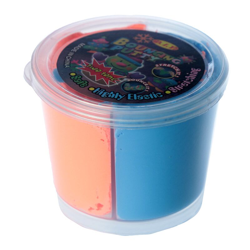 Tvílitt skoppandi slím – skemmtilegt leikfang fyrir börn | Pollyanna