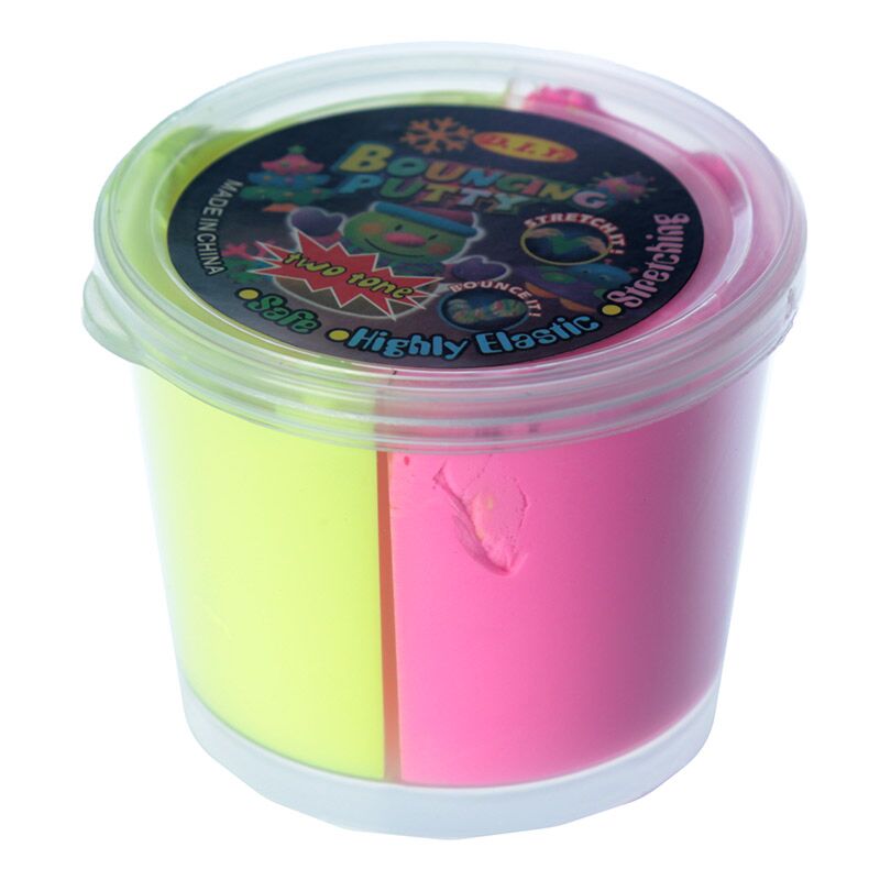 Tvílitt skoppandi slím – skemmtilegt leikfang fyrir börn | Pollyanna