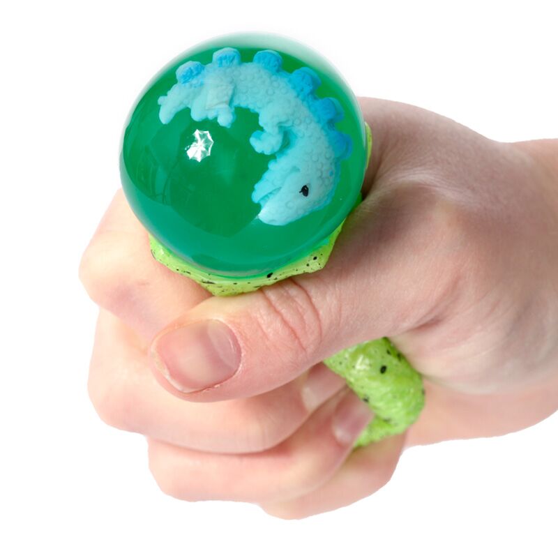 Egg til að kreista með risaeðlu inn í