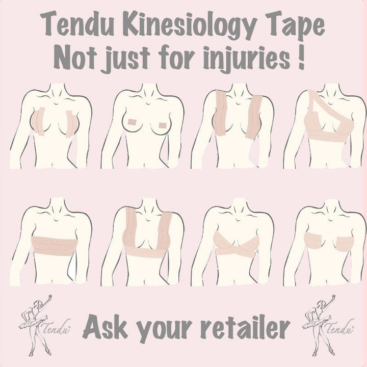Tendu kinesiology teip – 5 m x 5 cm – mynd 6