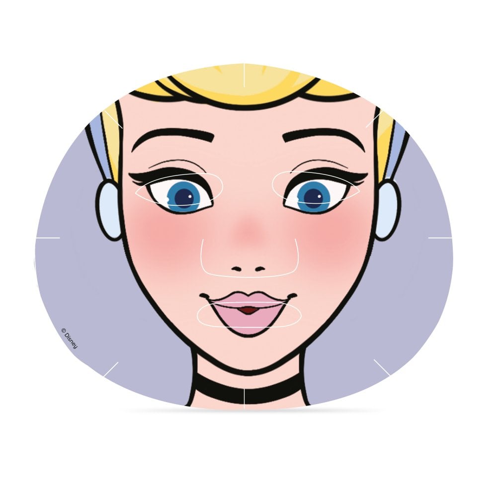 Andlistmaski - Prinsessu Öskubuska