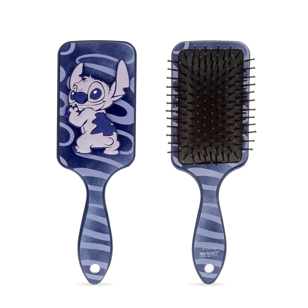 Disney Stitch Denim Paddle Hárbursti