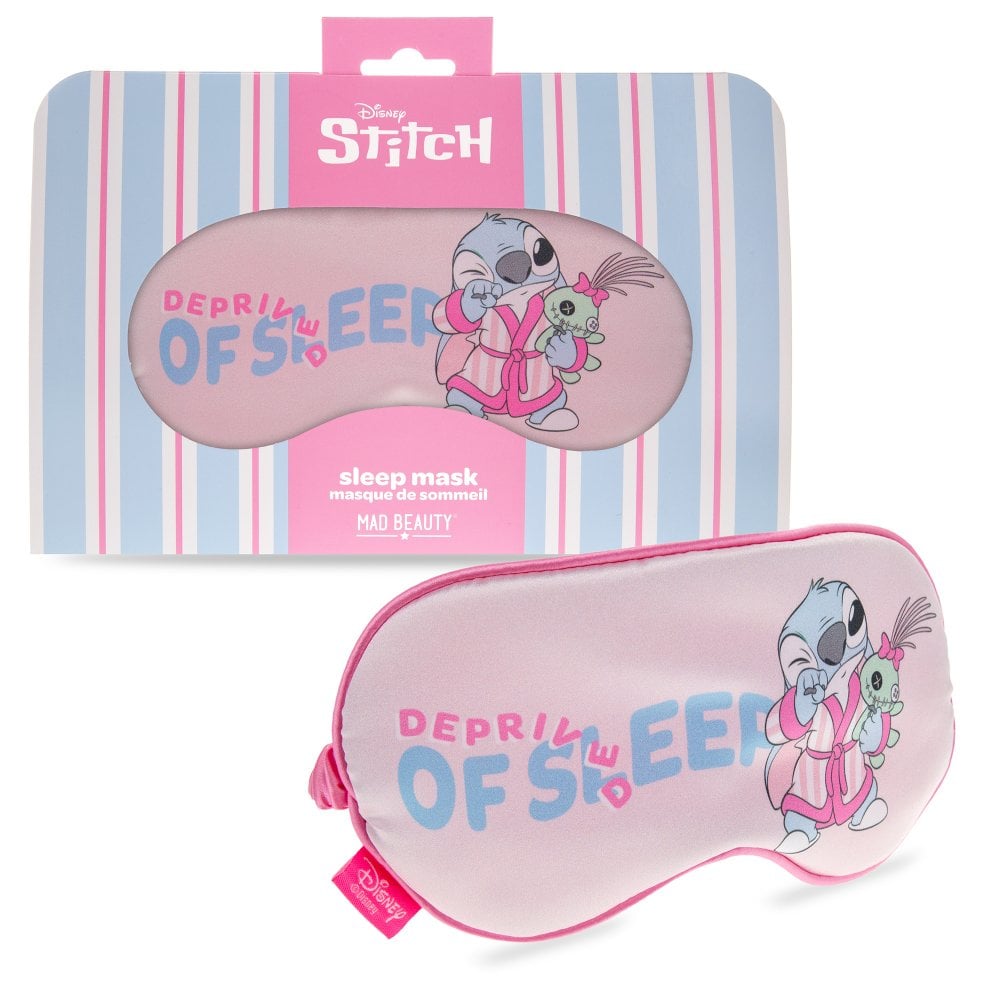 Disney Stitch Pamper Svefngríma - Satin