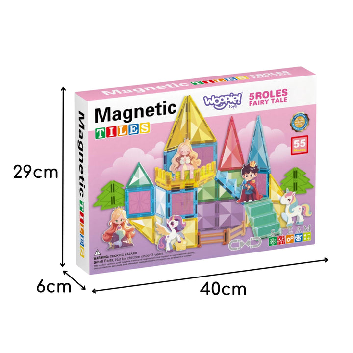 WOOPIE 3D Segulkubbar - Aeventyraland
