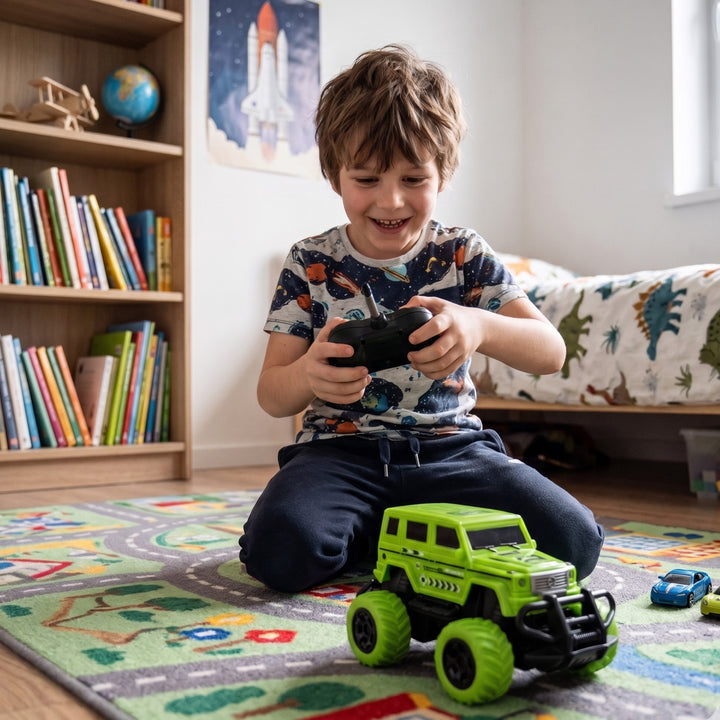 WOOPIE RC Jeppi — LED Fjarstýrður Torfærujeppi