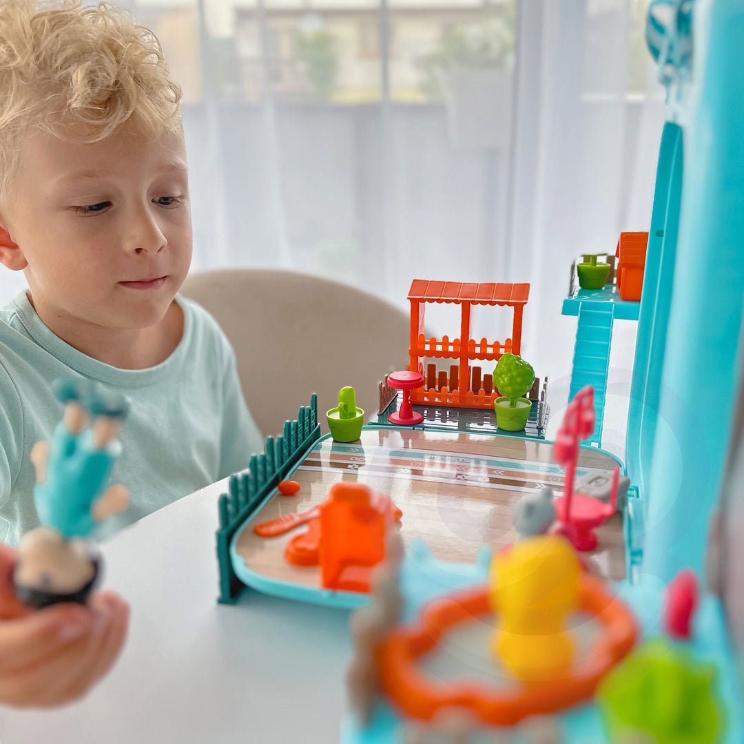 WOOPIE Dýralæknasett 3 í 1 — Sjúkrahús í bakpoka