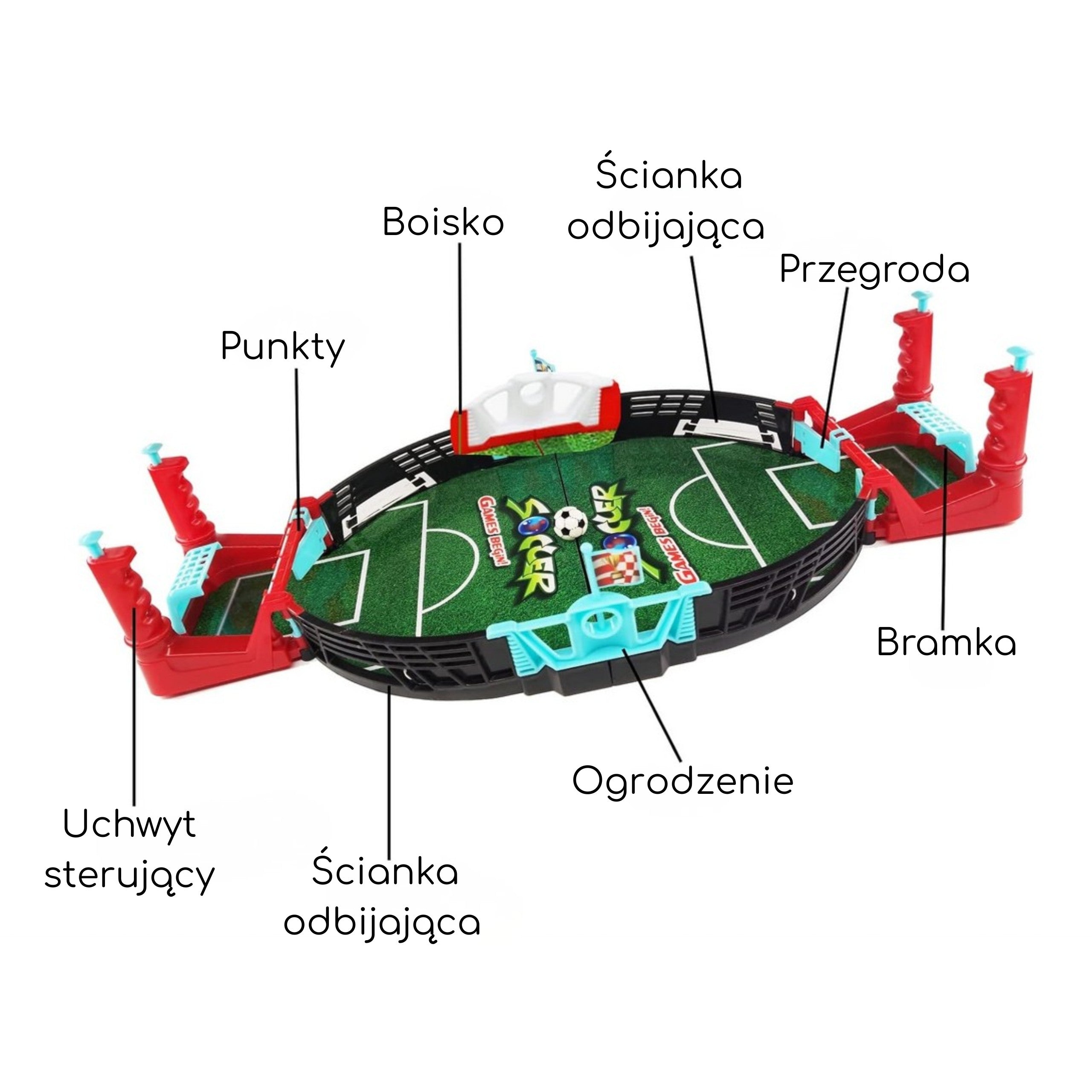WOOPIE Mini Table Football 3+