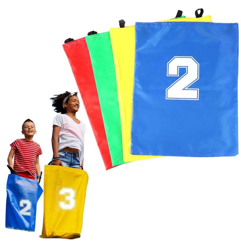 WOOPIE Stökkspokar — Partíleikir fyrir Börn 4 stk